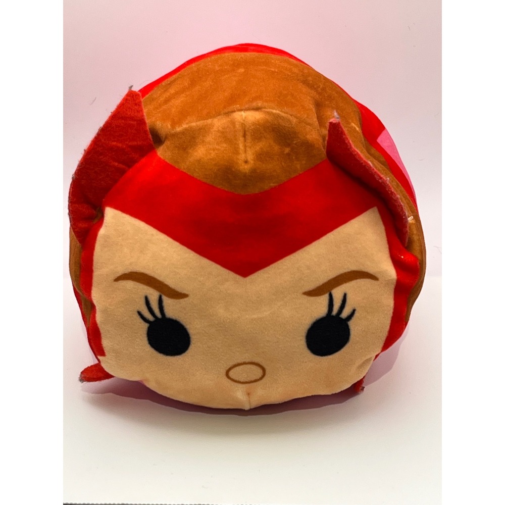 Marvel Scarlet Witch Tsum Tsum Medium Plush Wanda Maximoff Red Pink Just Play